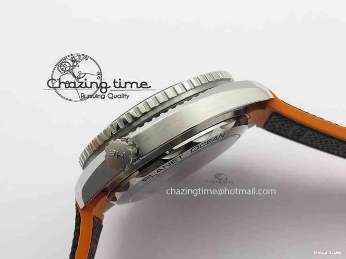 0411 UrbanStyle Planet Ocean 2016 43.5mm SS OM 1:1 Best Edition Gray Dial On Black Nylon Strap A 8168